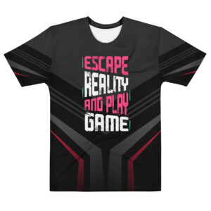 Escape Reality and Play Game T-Shirt for Video Game Lovers